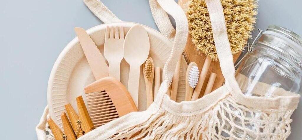 Bamboo Plastic Utensil Disposable Cutlery EcoFriendly