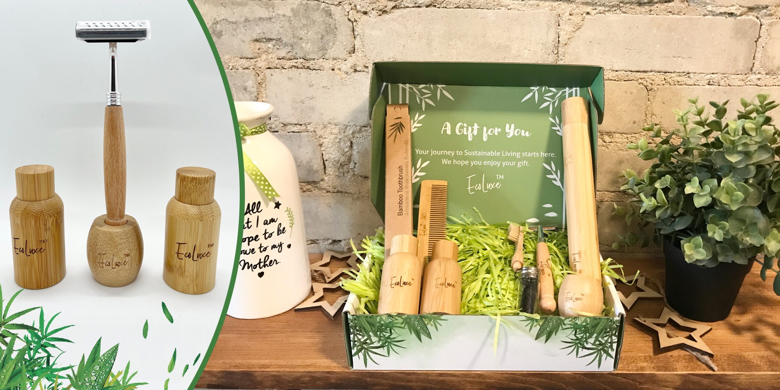 EcoFriendly Sustainable EcoLuxe personal care gift