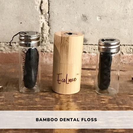 Bamboo Ecoluxe floss Ecofriendly biodegradable dental sustainable