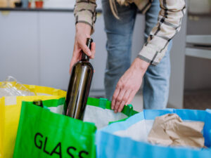 kitchen recycling sustainable home