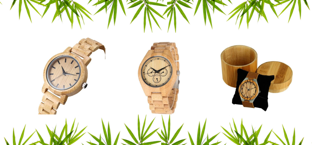 Fathers Day Gift Ideas EcoLuxe bamboo watch