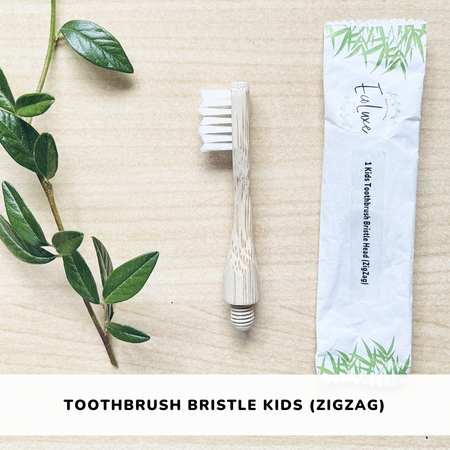 bamboo toothbrush plant based bristle kids organic sustainable zigzag