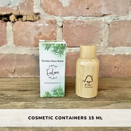 bamboo toiletries bottle jar sustainable