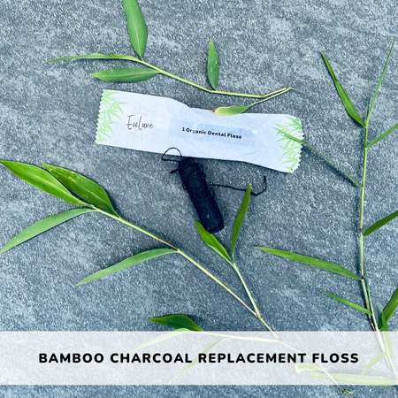 bamboo charcoal dental floss oral sustainable ecofriendly