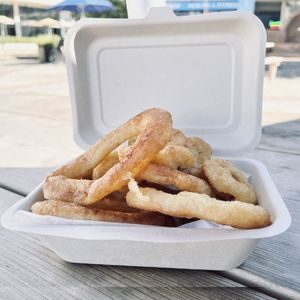 clamshell container compostable 7x5