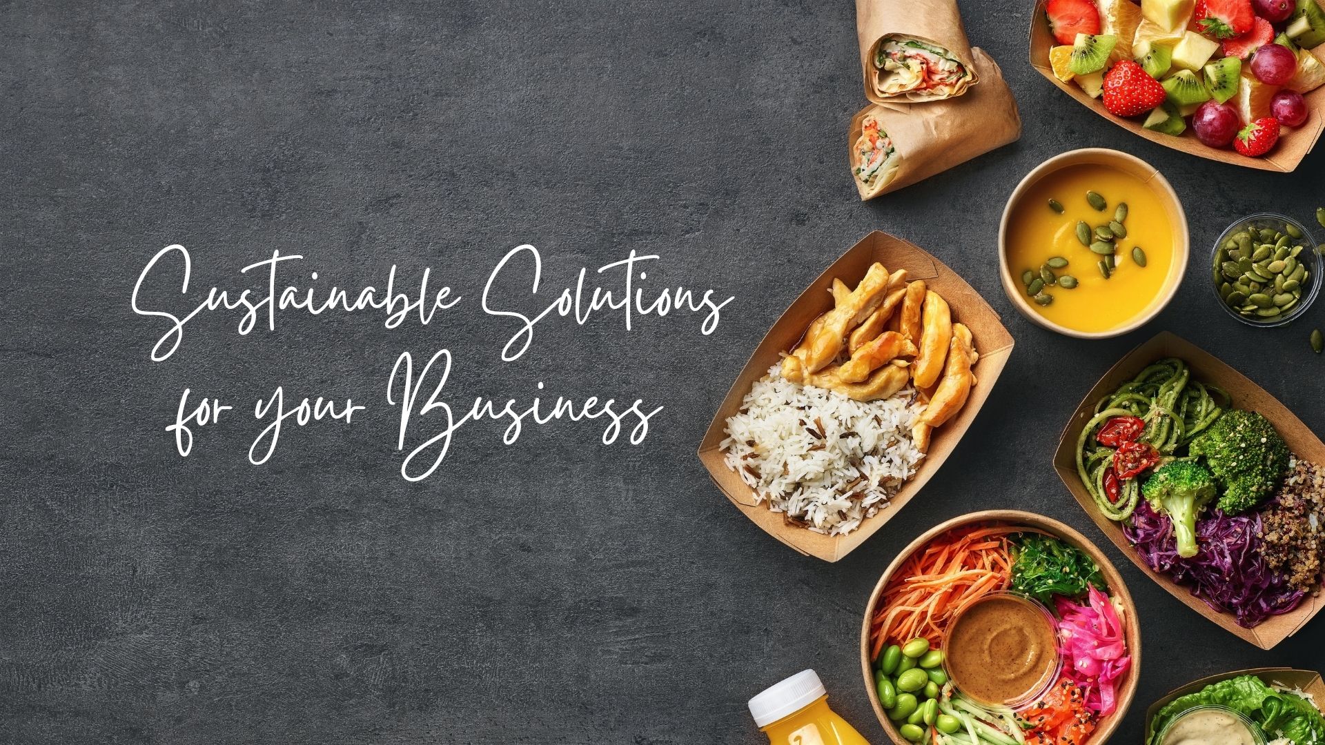 restaurant food containers take away food delivery sustainable plastic ban